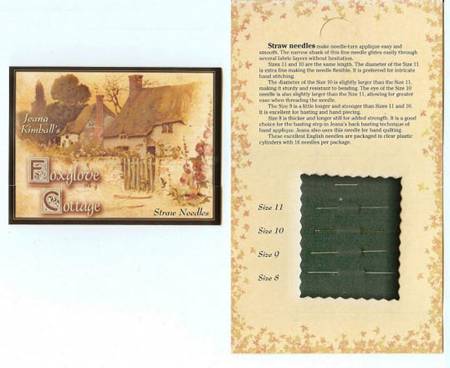Gold Straw Needle Sampler
