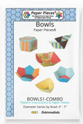 Bowls Pattern and Paper Pieces Kit