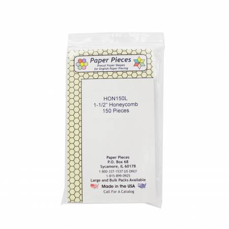 1-1/2in Honeycomb Large Pack 150 Pieces