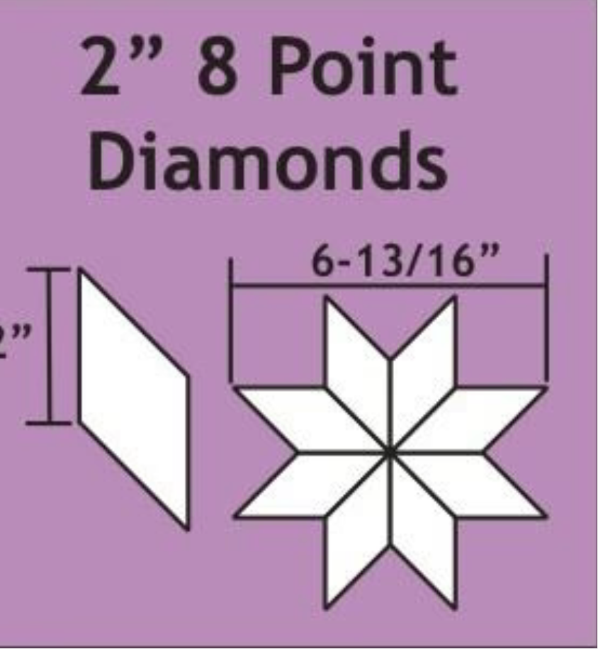 2" 8-Point Diamond Papers-450 pack