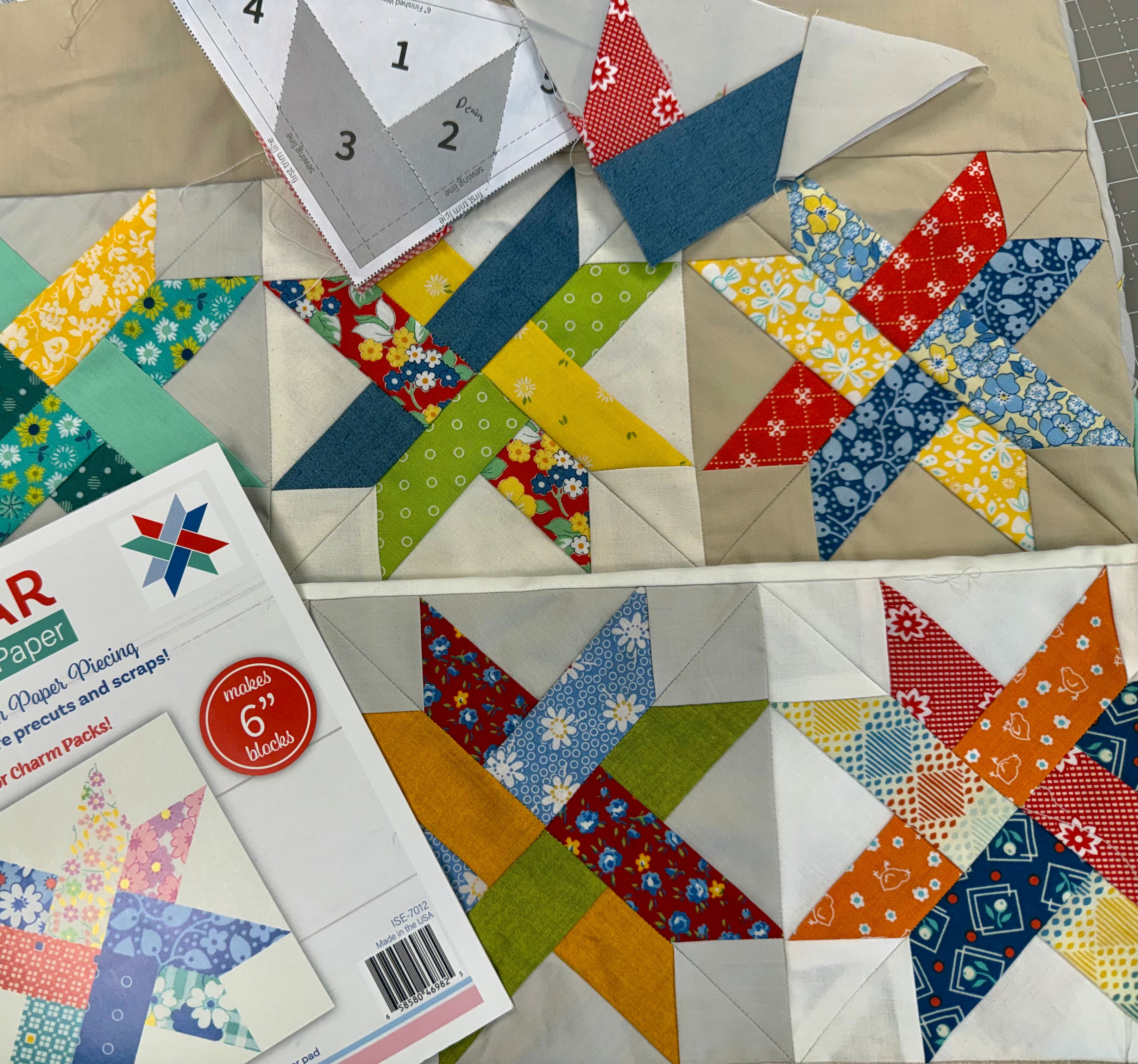 Scrappy Stars- Intro to Foundation Paper Piecing