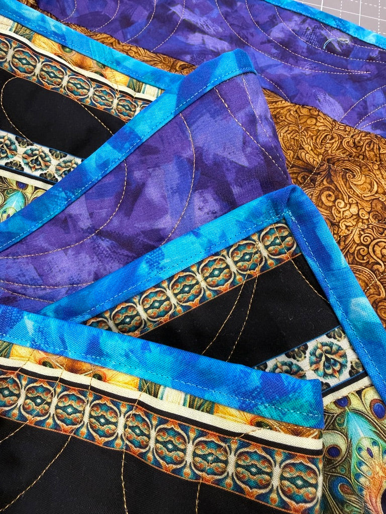 Machine Quilt Binding