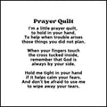 Pocket Prayer Quilt Poem Labels 3in